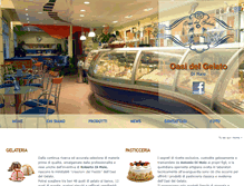 Tablet Screenshot of oasidelgelato.net